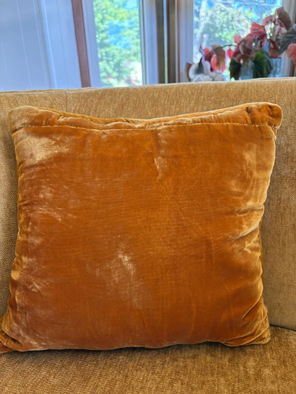 Vintage Needlepoint Pillow